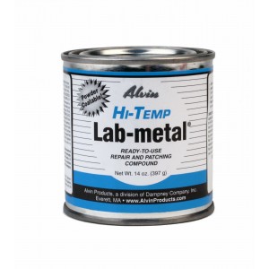 Alvin 14 oz Lab Metal Hi Temp Repair and Patching Compound Withstands Temps Up To 1000F
