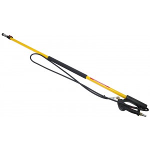 BE Pressure 12' Fiberglass Telescoping Pressure Washer Wand with Lever Lock