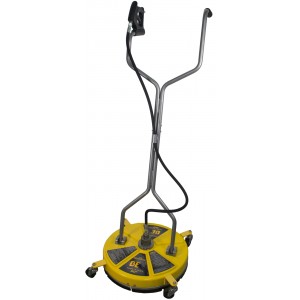 BE Pressure 20" Whirl-A-Way Fiberglass 4000 PSI Flat Surface Cleaner with Castors
