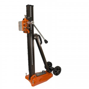 Cayken Aluminum Diamond Core Drill Rig Stand with Vacuum Plate and Wheels