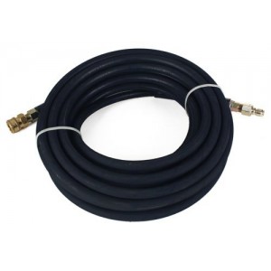 Raptor Blast 4000 PSI BLACK Wire Braid Pressure Washer Hose 100' w/ Couplers