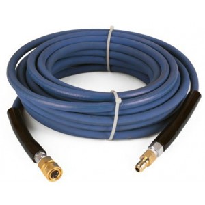 Raptor Blast 4000 PSI BLUE Wire Braid NON Marking Pressure Washer Hose 100' w/ Couplers