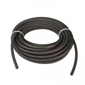 Erie Tools® Hydraulic Hose SAE 100R2AT 3/8" ID 2 High Tensile Steel Wire Braids - Hose Only - 100 Feet