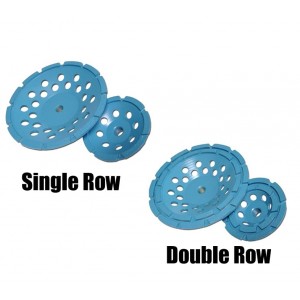 Diamond Products Star Blue Single & Double Row Segmented Cup Grinders - Good Quality & Good Grinding Value
