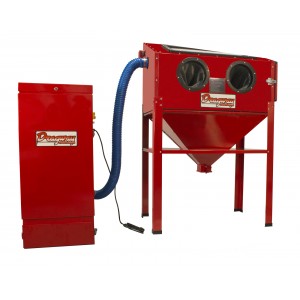 Dragway Tools Model 60 Sandblast Cabinet With Dust Collector