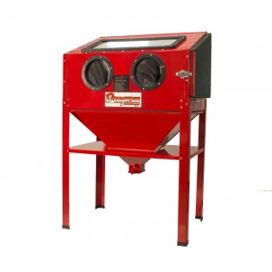 Dragway Tools Model 60 Sandblast Cabinet Sand Blaster Air Tool Gloves Sand Blast