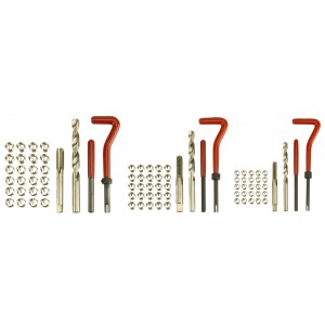 Dragway Tools Thread Repair Kit for Metric Size M6 x 1.0, M8 x 1.25, M10 x 1.25