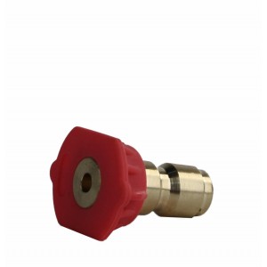Erie Tools Pressure Washer Brass Jet Soap 120° Nozzle with 1/4" Quick Connect