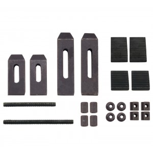 Erie Tools 24 Piece Clamping Kit For Small Milling Machines With .305" (7.75 mm) Table Slots