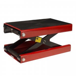 Dragway Tools 1100 LBS Wide Deck Motorcycle Scissor Lift Stand