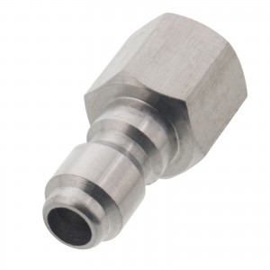 Erie Tools 1/4" FPT Female Stainless Steel Plug Quick Connect Coupler