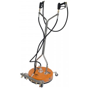 Erie Tools 20" PolypropyleneSurface Cleaner with 4 Nozzle Spray Bar, Side Nozzles