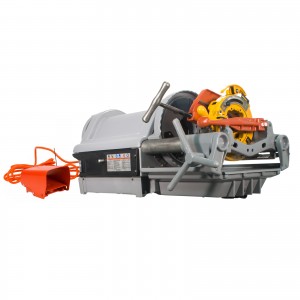 Steel Dragon Tools Reconditioned RIDGID® 1224 220V Pipe Threader with SDT 711 and 714 Die Head and Dies