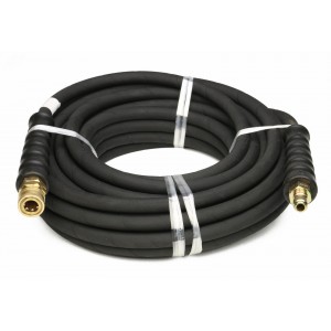 Schieffer 4000 PSI 3/8" x 50' 1 Wire Pressure Washer Hose with Couplers