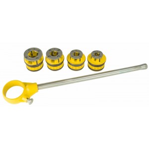 Steel Dragon Tools® 12-R 36480 Ratchet Threader Set 1/2" - 1-1/4"