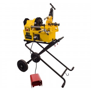 Steel Dragon Tools® 7090 Pro Pipe Threading Machine with Cart