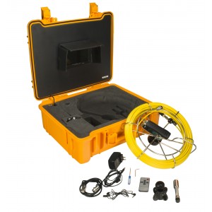 Steel Dragon Tools® Model 710DN Pipe Inspection Camera with DVR and 130 FT Cable