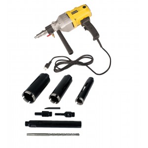 Steel Dragon Tools® 85D with 1.5" 2" 2.5" Dry Diamond Core Drill Bits