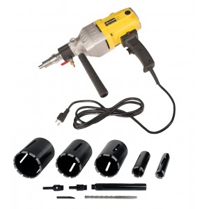Steel Dragon Tools® 85D with 1.5" 2" 4" 4.5" 5" Dry Diamond Core Drill Bits