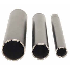 Steel Dragon Tools® 2" to 4" Wet Diamond Core Drill Bits (3-Piece Set)