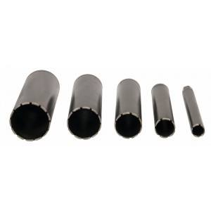 Steel Dragon Tools® 2" to 6" Wet Diamond Core Drill Bits (5-Piece Set)