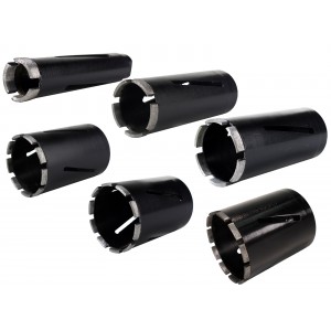 Steel Dragon Tools® 6" Depth Dry Diamond Core Drill Bits (1.5" to 5")
