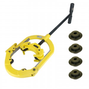 Steel Dragon Tools 2"-4" H4 Hinged Pipe Cutter with Alloy & Steel Cutting Wheels