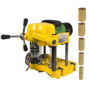 Steel Dragon Tools® JK150 Pipe Hole Cutter with 6 Piece Cutter Set up to 1-1/4"