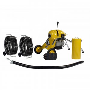 Steel Dragon Tools® K1500B Drain Cleaning Machine and 120' Cable