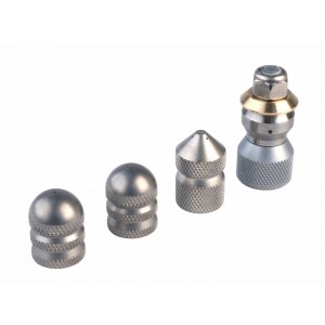Aqua Mole 4pc. Sewer Squad Deluxe Jetter Nozzle Kit