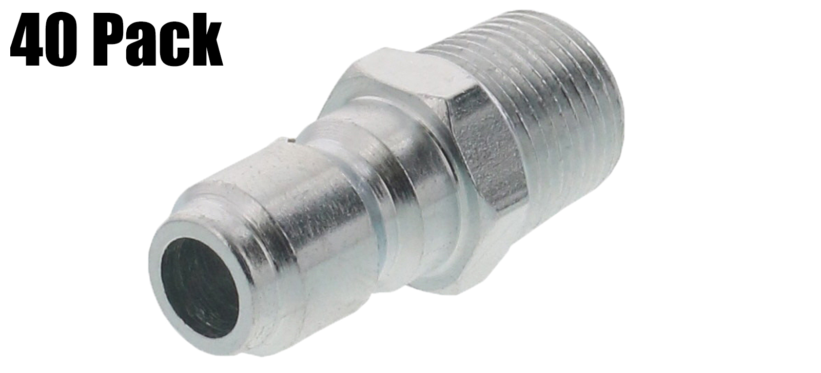 (40) General Pump Pressure Washer 3/8" Male NPTM Quick Connect Plug