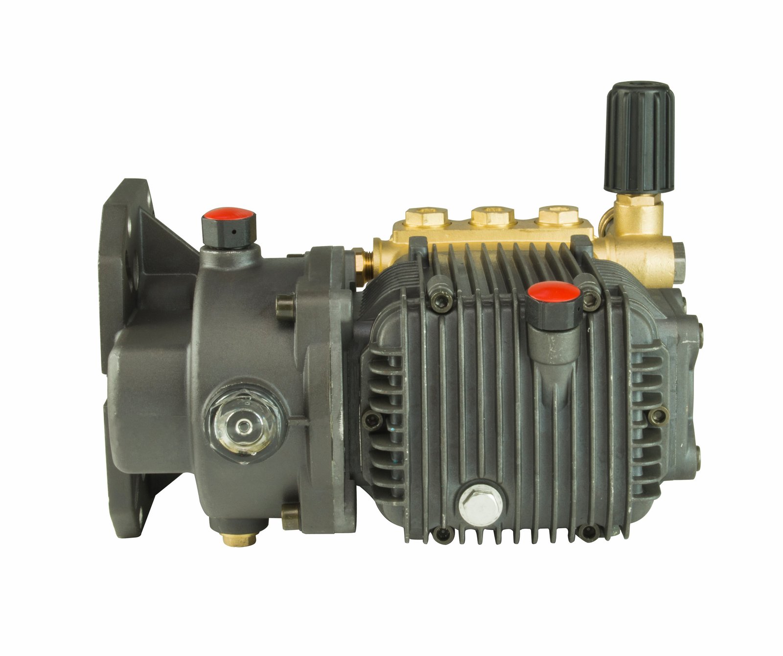 Erie Tools 4.4 GPM, 3600 PSI Triplex Pressure Washer Pump and Gearbox