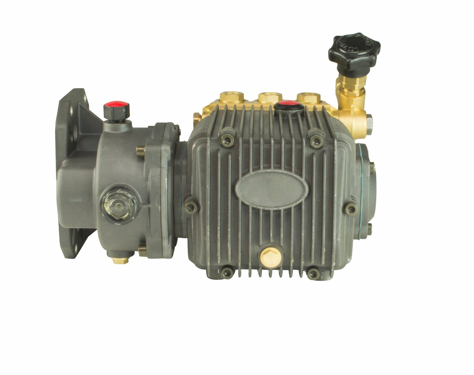 Erie Tools 6.6 GPM 5000 PSI Triplex Pressure Washer Pump and Gearbox