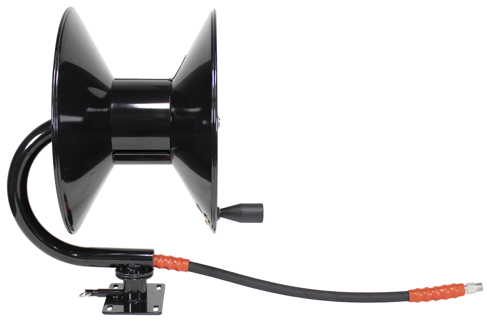 Erie Tools 5000 PSI 3/8" x 100' Pressure Washer Hose Reel with Swivel