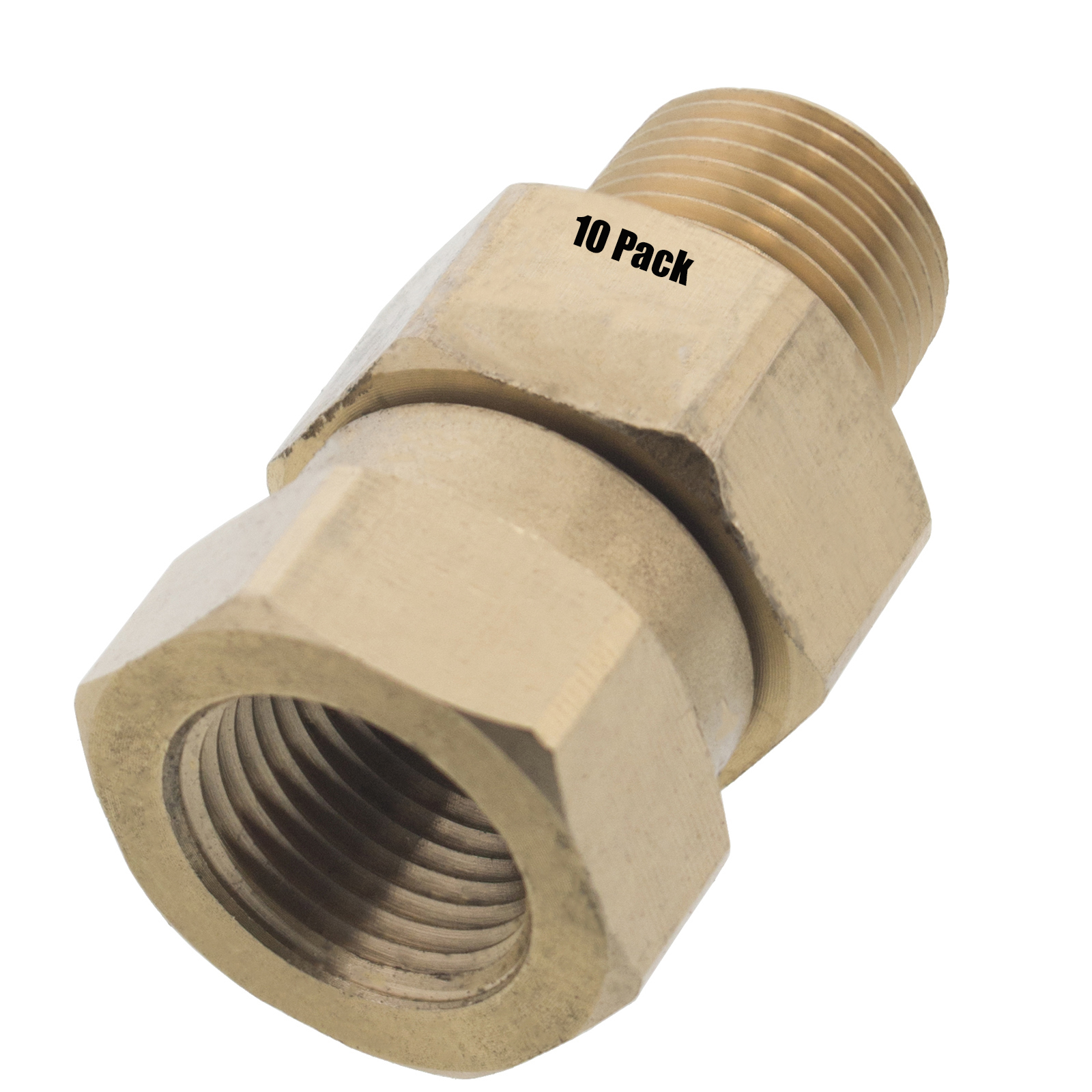 Erie Tools Replacement Hose for Surface Cleaners 3//8/" NPTM to 3//8/" Quick Connect
