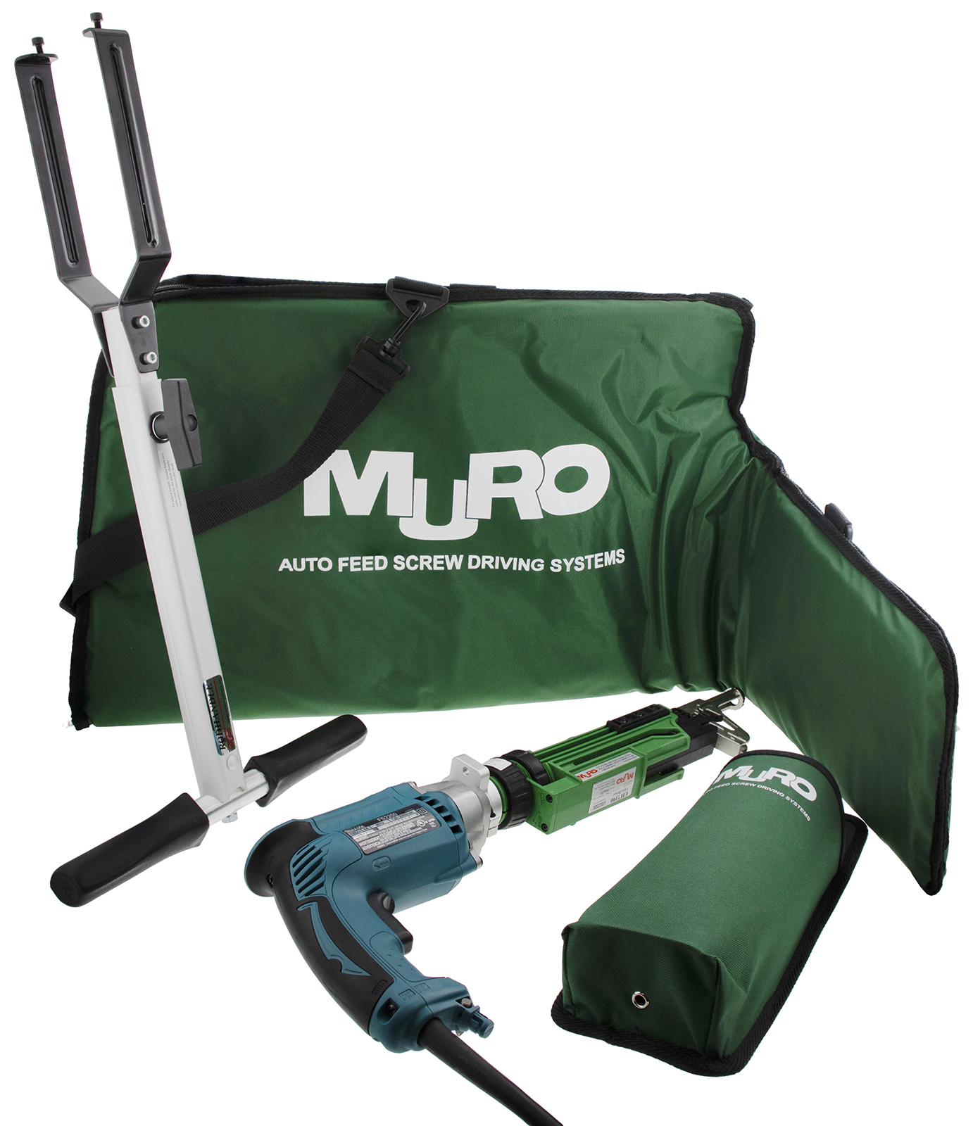 MURO® Ultra Driver Auto Feed Screw Gun Driver System with Makita Drill