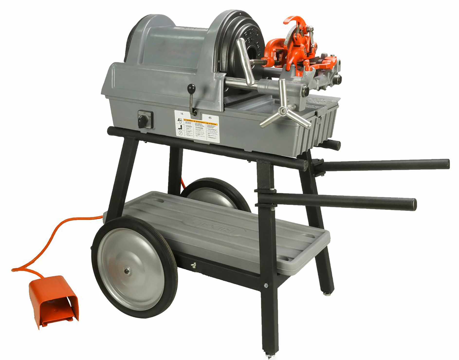 Reconditioned RIDGID® 1822I Auto Chuck Pipe Threading Machine with