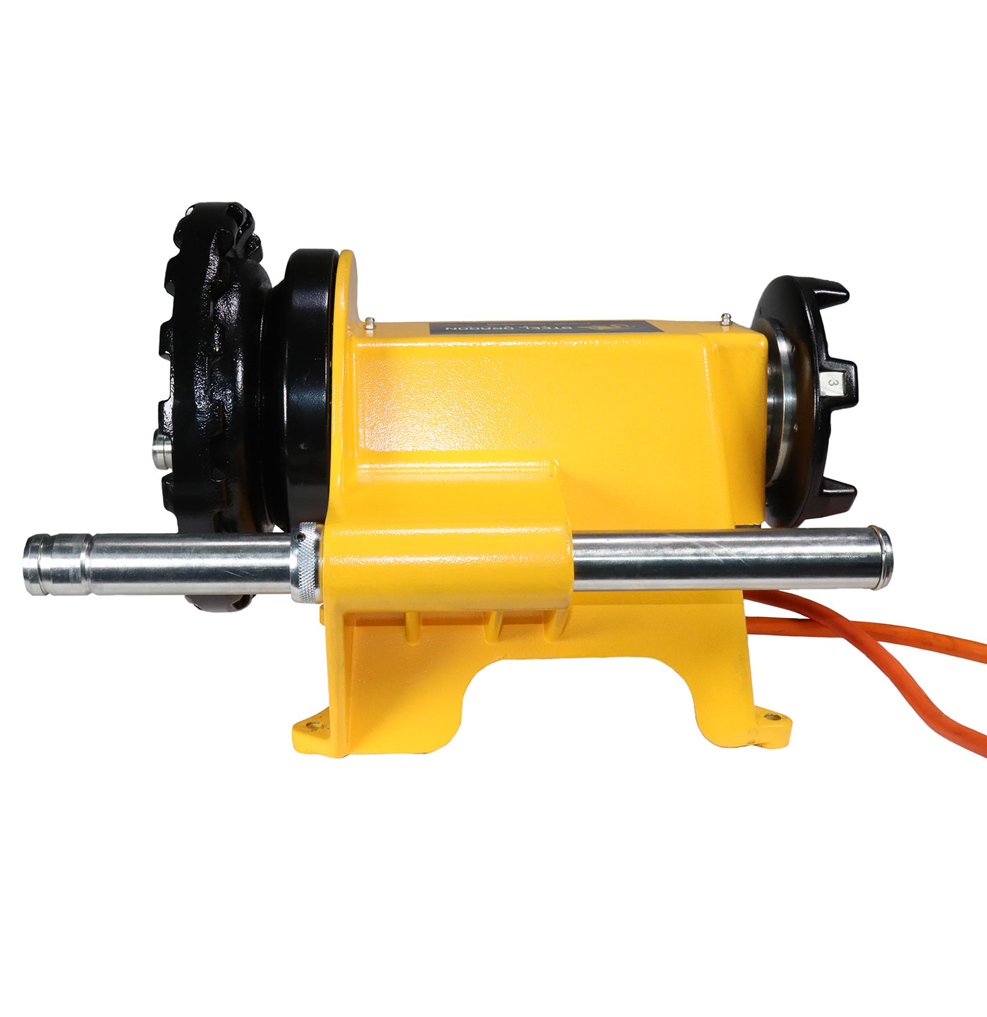 Steel Dragon Tools® 300 Power Drive Pipe Threader & 1206 Stand for