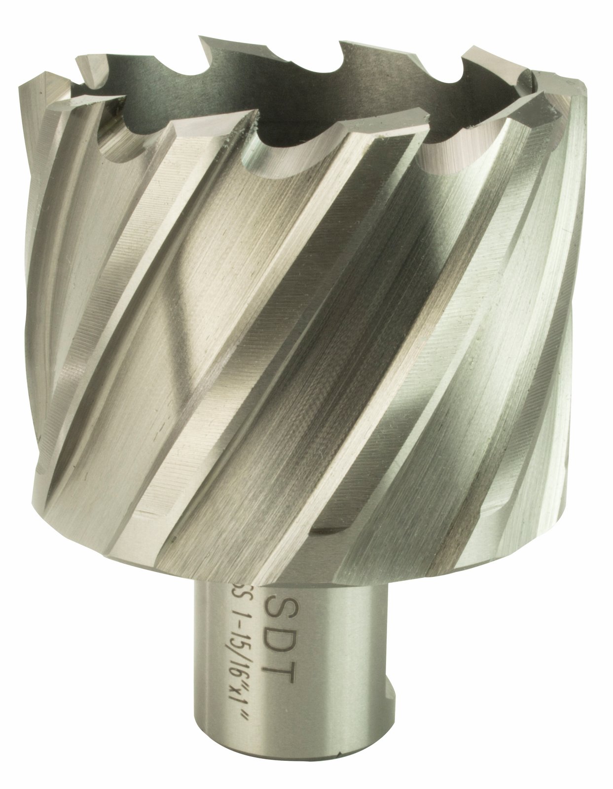 Steel Dragon Tools® 2-1//16/" x 1/" HSS Annular Cutter with 3//4/" Weldon Shank
