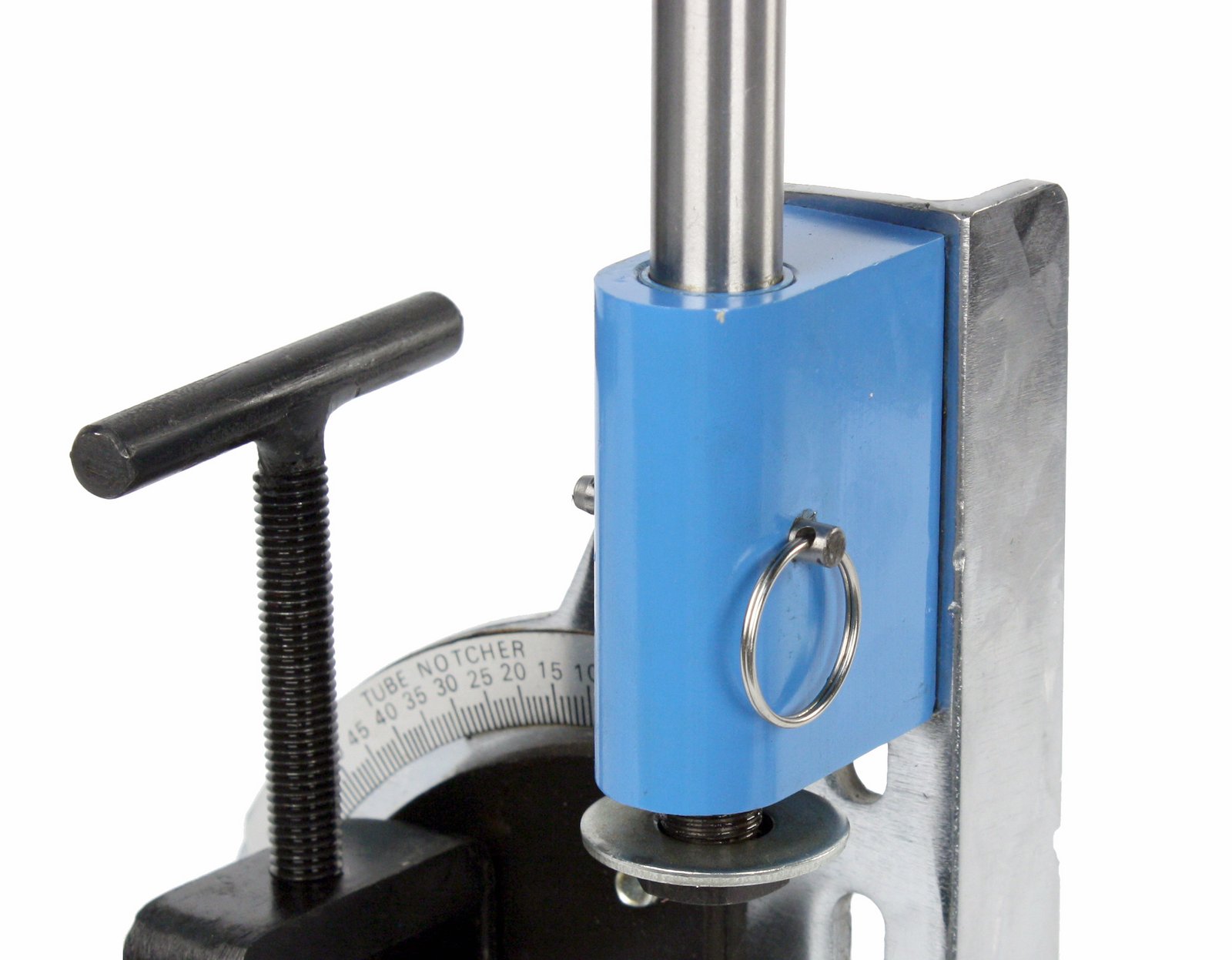 Erie Tools Tube And Pipe Notcher Tool for 060 Degree Angle Notches