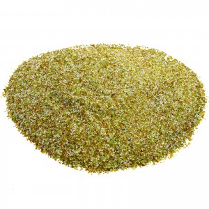50lbs Black Beauty® Medium Glass Media Abrasive 12/30 Mesh for Sandblast Cabinet