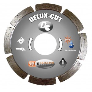 Diamond Products Small Diameter Segmented Dry Delux-Cut Cutting Blades - Basic Quality & Cutting Value