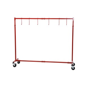 Dragway Tools Painting and Drying Stand with 6 Hooks for Hoods Doors Fenders
