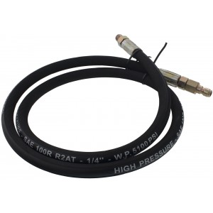 Erie Tools Replacement Hose for Surface Cleaners 3/8" NPTM to 3/8" Quick Connect