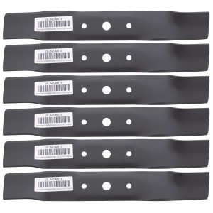 6 John Deere® Mower Blades L120 L130 GX20250 GY20568 L2048 L2548 91-108 48" Deck