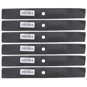 6 Mower Blades for Kubota® K5617-34330 K561734330 H30T 2G127 GR2100 54" Deck