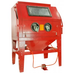 Dragway Tools Model 260 Sandblast Cabinet & Built In Dust Collector