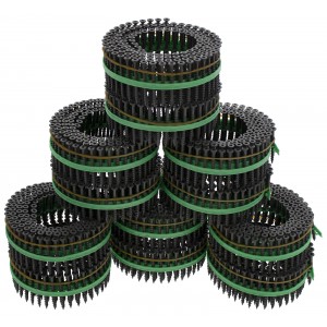 MURO® Gray Epoxy #8 x 2" Square Flathead Wood Deck Screws for Speed Driver