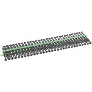 MURO® Gray Epoxy #8 x 2-1/2" Square Flathead Wood Deck Screws for Ultra Driver