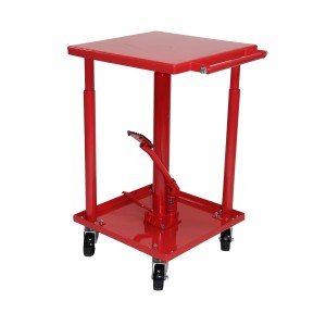 Dragway Tools 550 lb Capacity Adjustable Hydraulic Lift Table
